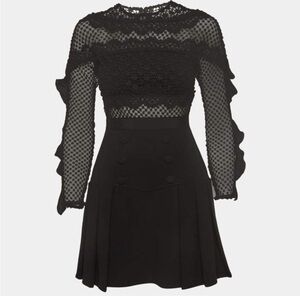 Elegant Black Lace Dress